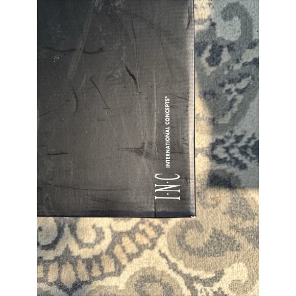 INC International Concepts Tabithaa Leather Over The Knee Boots Merlot 8.5 NWB - Picture 9 of 10